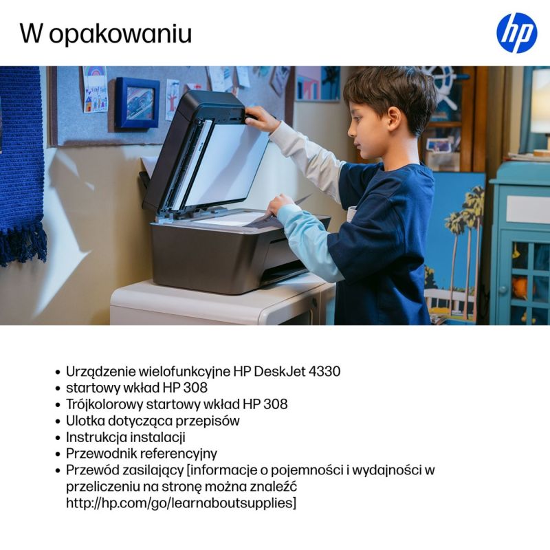 75. Urządzenie wielofunkcyjne HP DeskJet 4330 (AJ4X9B)
