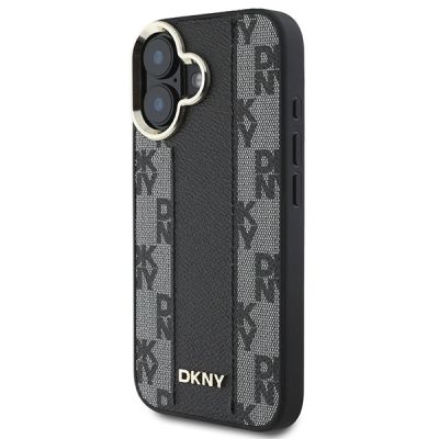 2. Etui DKNY Checkered Pattern Magsafe na iPhone 16 Plus - czarne