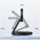 9. Ładowarka indukcyjna Baseus EnerFill FF11 15W składana z ładowarką sieciową 20W i kablem USB-C 1m  - czarna