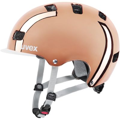 6. Uvex hlmt 5 bike pro Brązowy