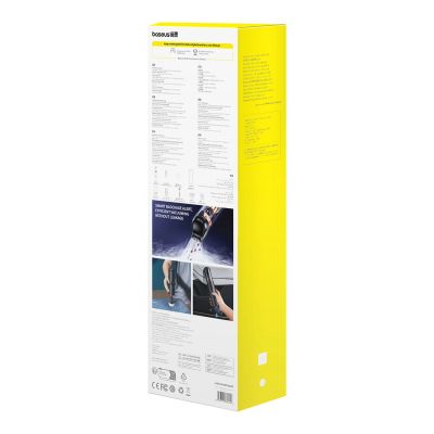 9. Odkurzacz Baseus A5 Air samochodowy 12000Pa 90W - czarny