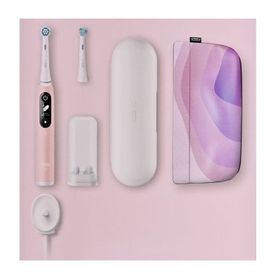15. Szczoteczka elektryczna Oral-B iO Series 6 Pink Sand Luxe Edition