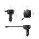 2. Ładowarka samochodowa Orico FC-66-1A2C 66W z wbudowanym zwijanym kablem USB-C - czarna