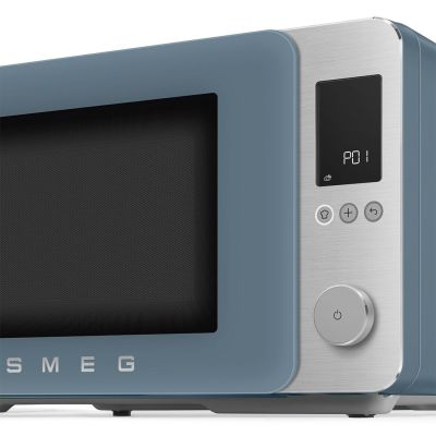 5. Smeg MOC02SBMEU kuchenka mikrofalowa Niebieski Kuchenka mikrofalowa kombinowana Blat 27 l 900 W