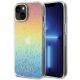Etui Guess IML Faceted Mirror Disco Iridescent na iPhone 15 - wielokolorowe