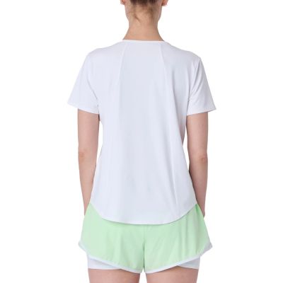 2. Skechers Stride Performance Tee TP162-WHT Białe L