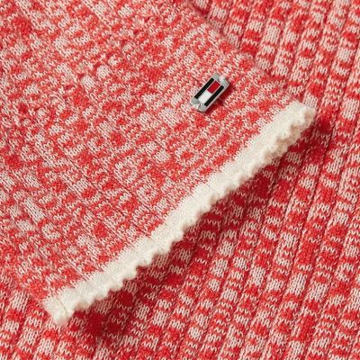 4. TOMMY HILFIGER SWETER Z KRÓTKIM RĘKAWEM DAMSKI