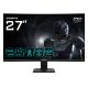 5. GIGABYTE GS27FCA monitor komputerowy 68,6 cm (27") 1920 x 1080 px Full HD LED Czarny