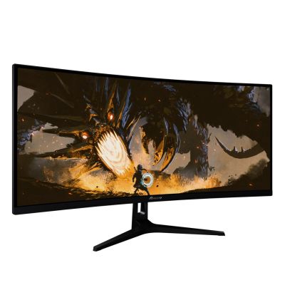 2. Arozzi Nova 34” Curved monitor komputerowy 86,4 cm (34") 3440 x 1440 px 4K Ultra HD LED Czarny