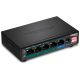 6. TRENDnet Switch 5-Port Gbit PoE+ 60W Metall