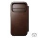 9. Nomad Modern Leather Folio pokrowiec na telefon komórkowy 16 cm (6.3") Brązowy