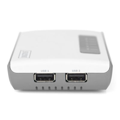 11. DIGITUS SERWER SIECIOWY WIELOFUNKCYJNY, BEZPRZEWODOWY 2-PORTOWY, USB 2.0, 300MBPS DN-13024