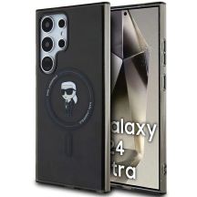 Etui Karl Lagerfeld IML Ikonik MagSafe na Samsung Galaxy S24 Ultra - czarne
