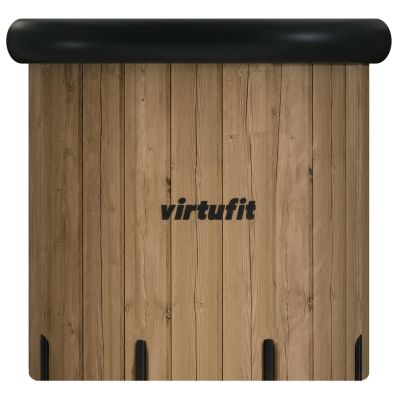 17. VIRTUFIT WANNA LODOWA XXL - 375 LITRÓW - IMITACJA DREWNA - Z AKCESORIAMI