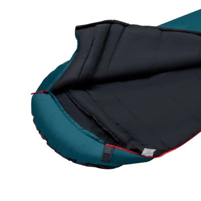 4. Śpiwór NILS Camp NC2003 czarno-czerwony