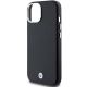 6. Etui BMW Signature Wrapped Metal MagSafe na iPhone 14 / 15 / 13 - czarne