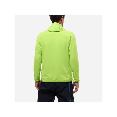 4. Bluza męska MILLET Trilogy Icon Lightgrid Hd M żółta limonkowa