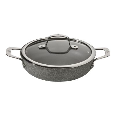 8. Patelnia BALLARINI Salina Granitium głęboka z 2 uchwytami granitowa 24 cm 75002-811-0