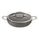 8. Patelnia BALLARINI Salina Granitium głęboka z 2 uchwytami granitowa 24 cm 75002-811-0
