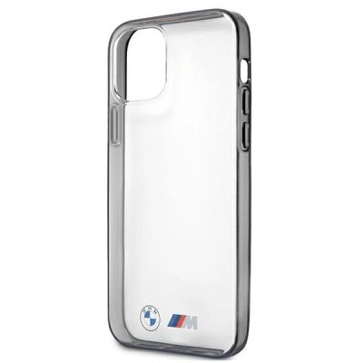 6. Etui BMW Sandblast na iPhone 12 mini - przezroczyste