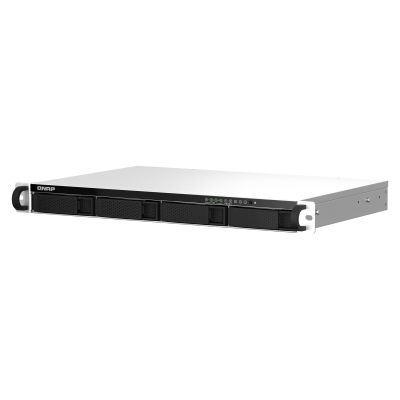 2. Qnap TS-464eU-8G, 1U, 4 x 2.5"/3.5" SATA , Intel Celeron N5105/N5095 4C/4T, 8GB RAM onboard (not expandable), 2 x 2.5GbE, Single PSU (not upgradeable to RP)