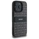 4. Etui DKNY Texture Pattern Tonal Stripe na iPhone 16 Pro Max - czarne