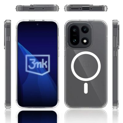 6. Etui 3mk Armor MagCase na OnePlus 15 5G - przezroczyste