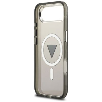 7. Etui Guess IML Gradient Triangle Logo MagSafe na iPhone Air - czarne