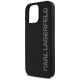 6. Etui Karl Lagerfeld HC 3D Rubber Elongated Glitter na iPhone 16 Pro - czarne