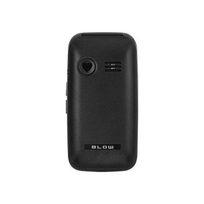 5. Telefon dla seniora BLOW z klapką S24 czarny
