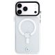 3. Etui BMW Sign Frosted IML & Metal Logo MagSafe na iPhone 18 Pro Max / 17 Pro Max - przezroczyste