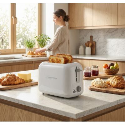 12. Toster Esperanza Ciabatta EKT002 (600W; kolor biały)