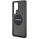 6. Etui AMG Transparent Rhombs MagSafe na Samsung Galaxy S25 Ultra  - czarne