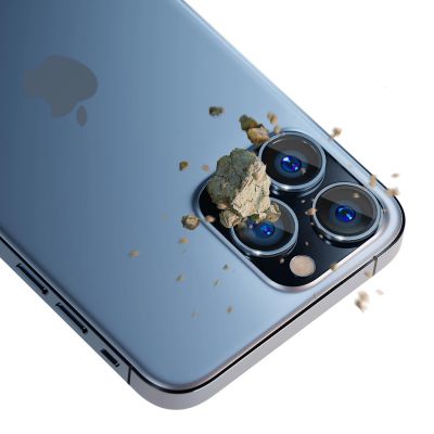 3. Osłona aparatu 3mk Lens Protection Pro na iPhone 13 Pro / iPhone 13 Pro Max - niebieska