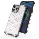 8. Honeycomb etui pancerny pokrowiec z żelową ramką iPhone 13 Pro Max zielony