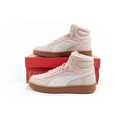 10. Puma buty damskie sportowe Reb-L Mid pudrowy róż za kostkę na zimę