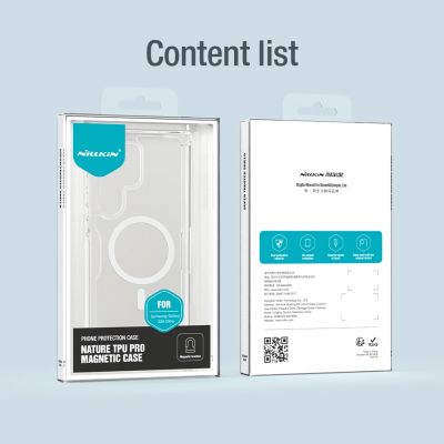 22. Etui Nillkin Nature Pro pancerne z magnetycznym ringiem do Samsung Galaxy S24 Ultra - białe