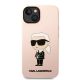 3. Etui Karl Lagerfeld Silicone Ikonik na iPhone 13 / 14 - różowe