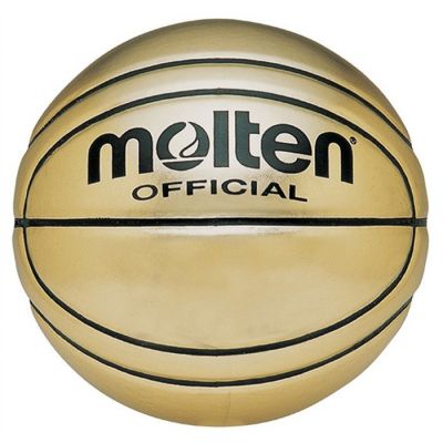 3. Piłka do koszykówki Molten Gold kolekcjonerska złota BG-SL7 
