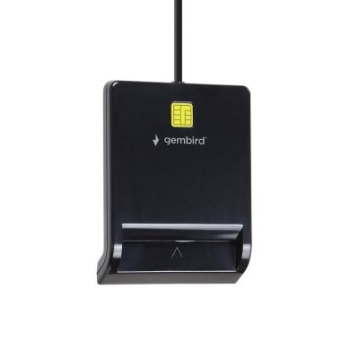 2. GEMBIRD UNIWERSALNY CZYTNIK KART SMART CARD USB, CZARNY