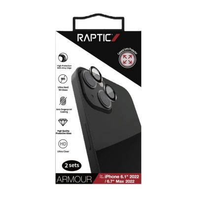2. Raptic X-Doria Armour Camera Glass szkło hartowane iPhone 14 / 14 Plus na tylny aparat