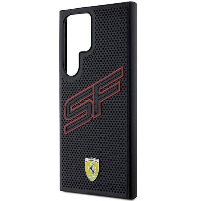 6. Etui Ferrari Big SF Perforated na Samsung Galaxy S24 Ultra - czarne