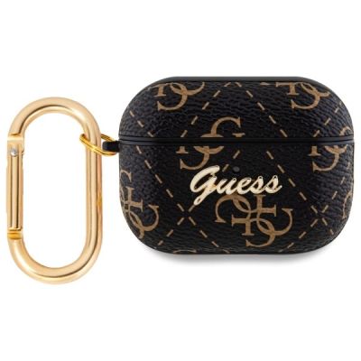 Guess GUAP2PG4GPK AirPods Pro 2           (2022/2023) cover czarny/black 4G Hook