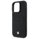 6. Etui BMW Sign Leather Cardslot na iPhone 16 Pro Max - czarne