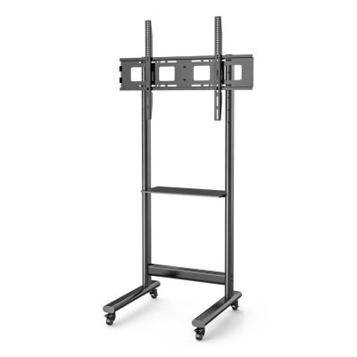 3. TECHLY STOJAK MOBILNY TV 50-90” DO 70KG REGULOWANY PÓŁKA AV