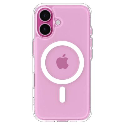 5. Etui Spigen Ultra Hybrid "T" MagSafe na iPhone 16 - białe