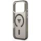 6. Etui Guess IML Gradient Triangle Logo MagSafe na iPhone 17 Pro - czarne