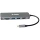 2. D-Link DUB-2327 stacja dokująca Przewodowa USB Type-C Szary