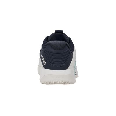 4. K-Swiss HYPERCOURT EXPRESS 3 BLANC DE BLANC/CARBON/BALTIC-M (04603-162-M)