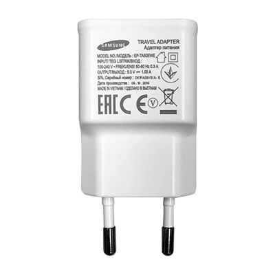 2. Ładowarka sieciowa Samsung EP-TA50EWE 8W USB-A z kablem microUSB ECB-DU4AWE (Bulk - opakowanie zastępcze) – biała